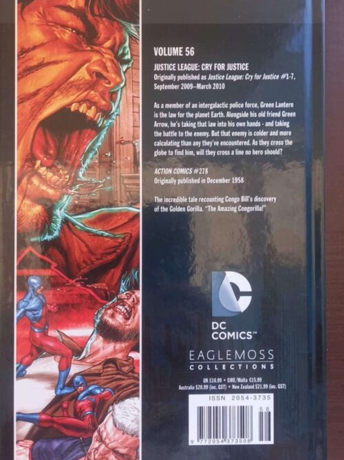 Justice League: Cry For Justice (DC Comics Graphic Novel Collection, Vol. 56) secondhand book