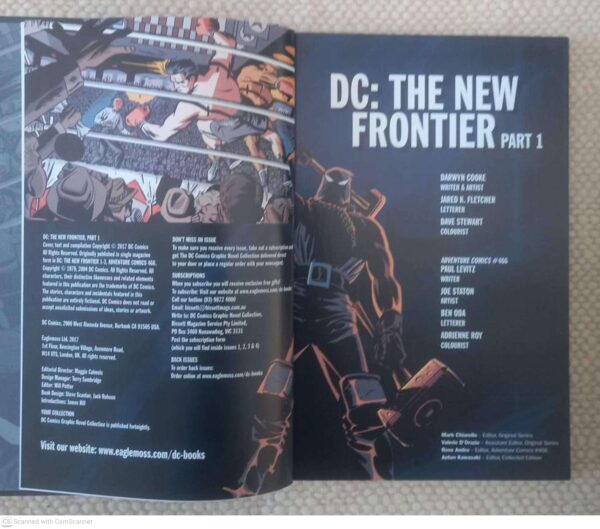 DC: The New Frontier, Part 1 & 2 (DC Comics Graphic Novel Collection, Vol. 46 & 47) secondhand book