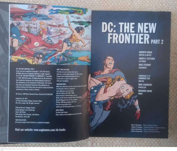 DC: The New Frontier, Part 1 & 2 (DC Comics Graphic Novel Collection, Vol. 46 & 47) secondhand book