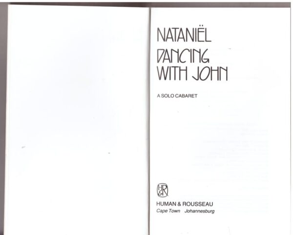 Dancing With John — Nataniël secondhand book