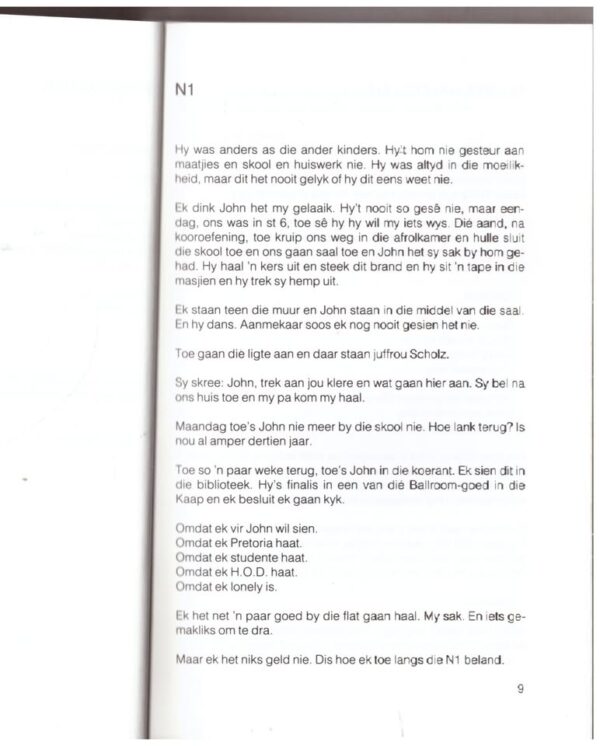 Dancing With John — Nataniël secondhand book