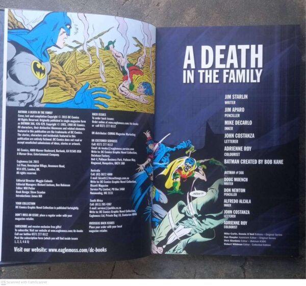 Batman: A Death In The Family (DC Comics Graphic Novel Collection, Vol. 11) secondhand book