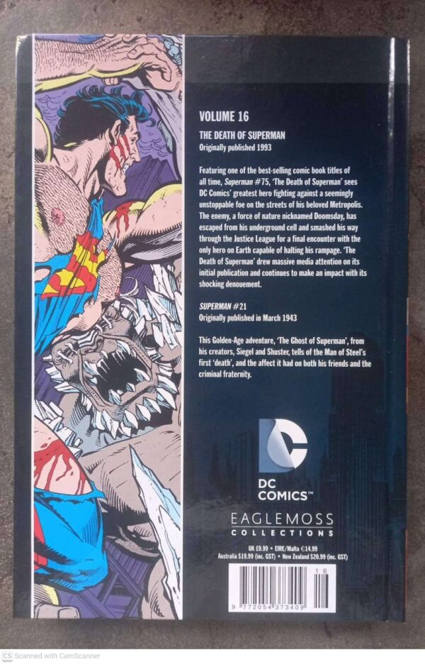 Death of Superman2 Superman: The Death Of Superman (DC Comics Graphic Novel Collection, Vol. 16) secondhand book