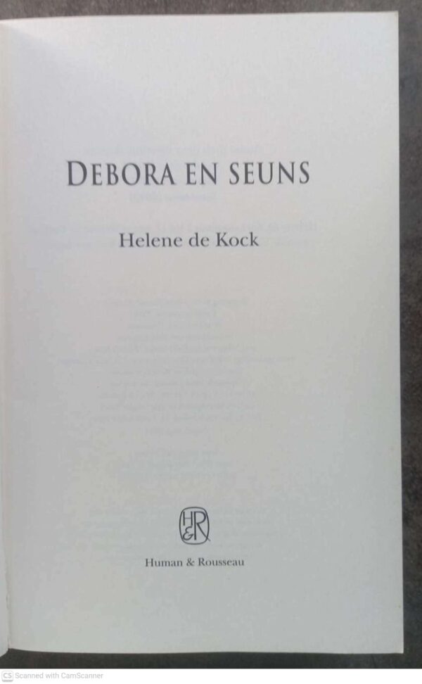 Debora en Seuns3 Debora En Seuns – Helene De Kock secondhand book