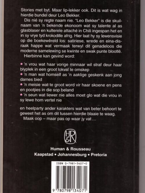 Dinge Met Tande — Leo Bekker secondhand book