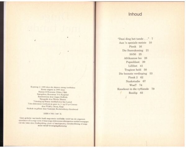 Dinge Met Tande — Leo Bekker secondhand book