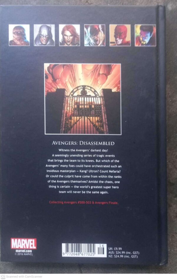 Avengers: Disassembled (Marvel Ultimate Graphic Novels Collection, Vol. 74) secondhand book