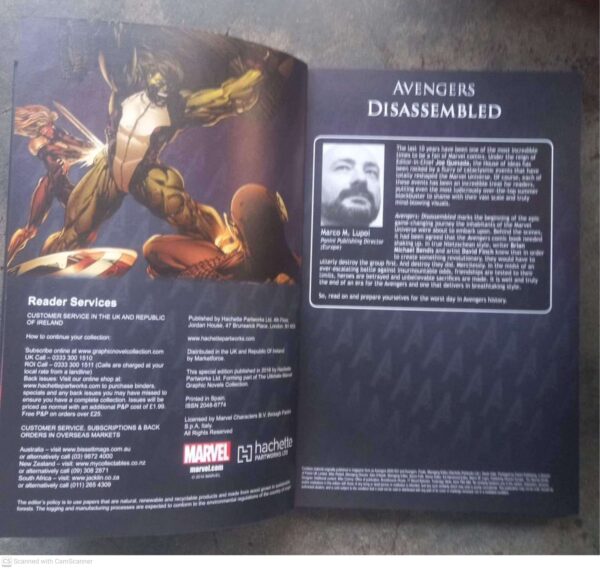 Avengers: Disassembled (Marvel Ultimate Graphic Novels Collection, Vol. 74) secondhand book
