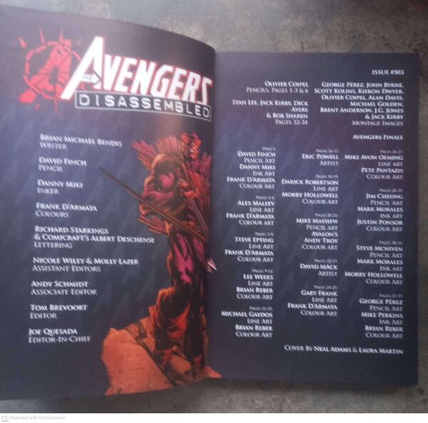 Avengers: Disassembled (Marvel Ultimate Graphic Novels Collection, Vol. 74) secondhand book