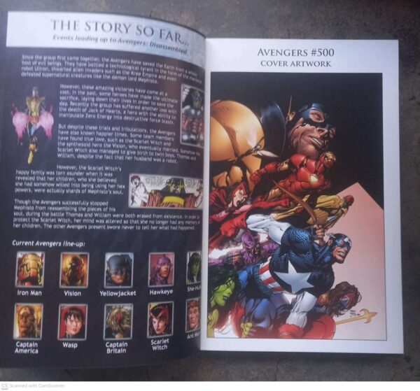 Avengers: Disassembled (Marvel Ultimate Graphic Novels Collection, Vol. 74) secondhand book