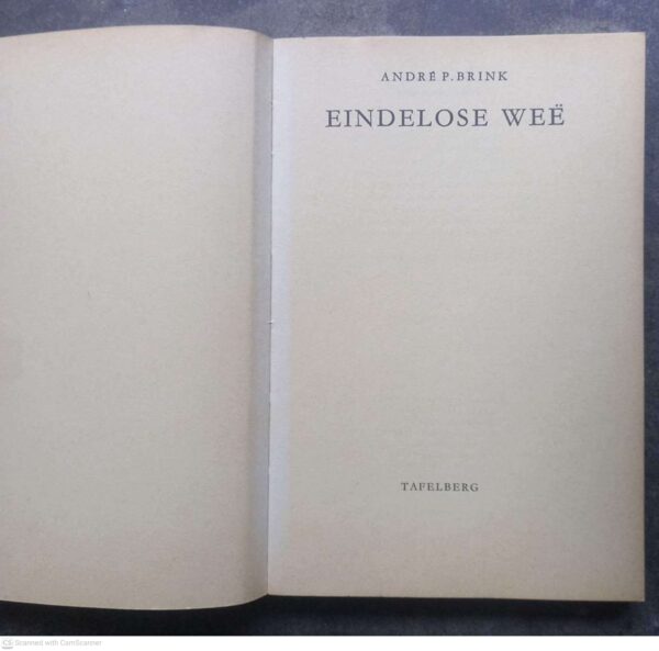 Eindelose Weë – André P. Brink secondhand book