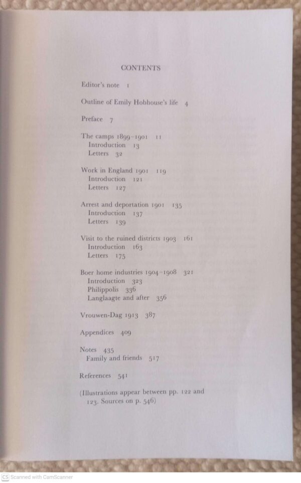Emily Hobhouse: Boer War Letters — Rykie Van Reenen secondhand book