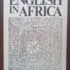English In Africa, Volume 14, Number 1, May 1987 secondhand book