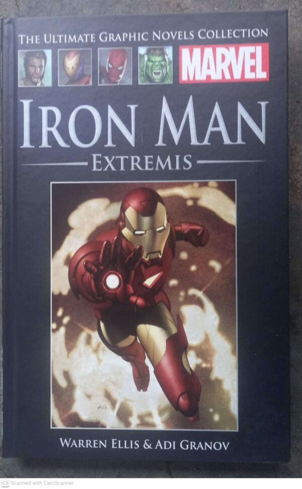 Extremis1 Iron Man: Extremis (Marvel Ultimate Graphic Novels Collection, Vol. 83) secondhand book