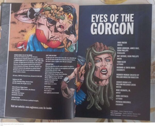 Eyes of the Gorgon4 Wonder Woman: Eyes Of The Gorgon (DC Comics Graphic Novel Collection, Vol. 43) secondhand book