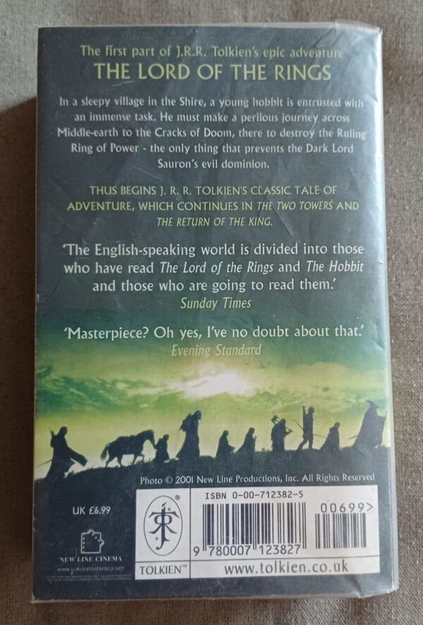 The Fellowship Of The Ring – JRR Tolkien secondhand book