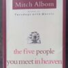 The Five People You Meet In Heaven – Mitch Albom secondhand book