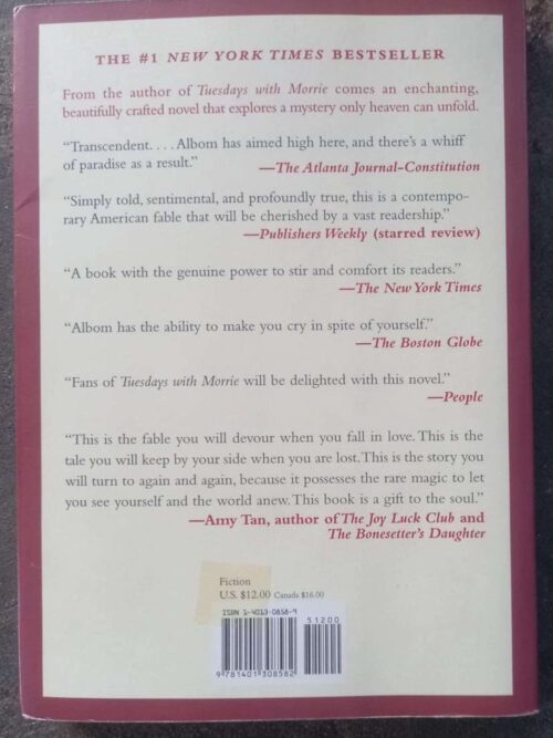 The Five People You Meet In Heaven – Mitch Albom secondhand book