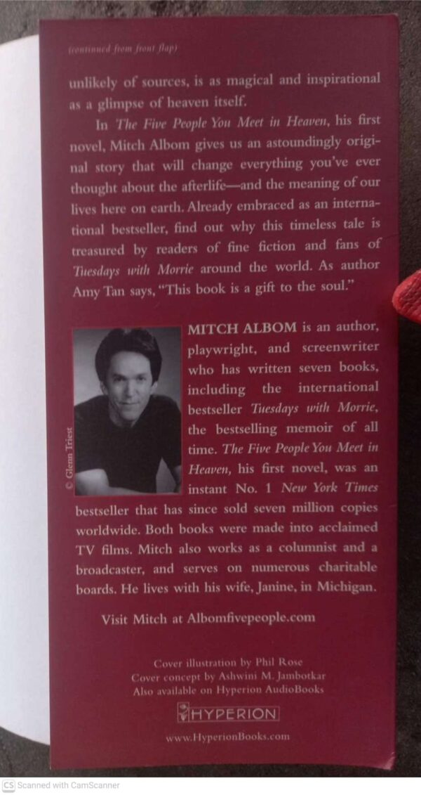 The Five People You Meet In Heaven – Mitch Albom secondhand book