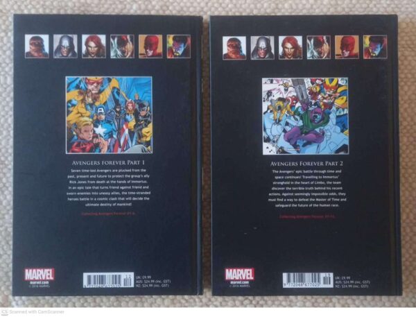 Avengers: Forever, Part 1 & 2 (Marvel Ultimate Graphic Novels Collection, Vol. 54 & 55) secondhand book