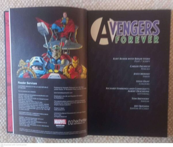 Avengers: Forever, Part 1 & 2 (Marvel Ultimate Graphic Novels Collection, Vol. 54 & 55) secondhand book