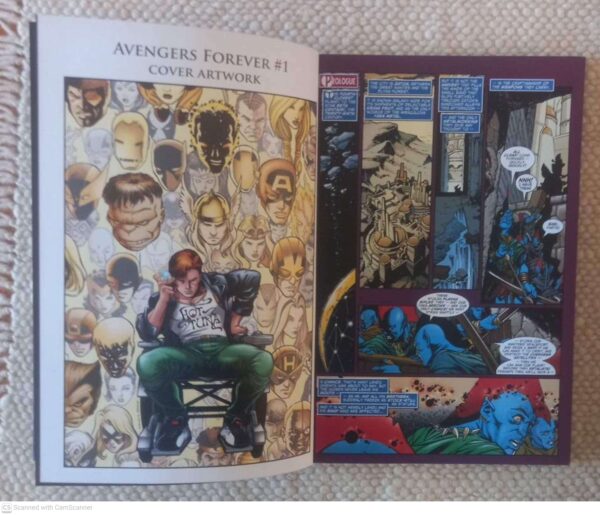 Avengers: Forever, Part 1 & 2 (Marvel Ultimate Graphic Novels Collection, Vol. 54 & 55) secondhand book