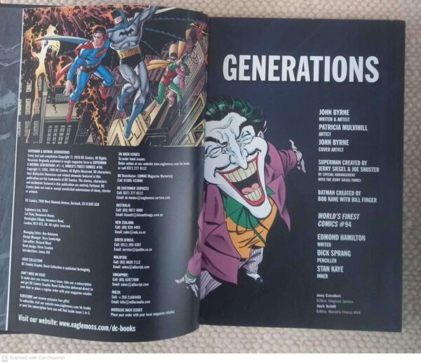 Superman / Batman: Generations (DC Comics Graphic Novel Collection, Vol. 80) secondhand book