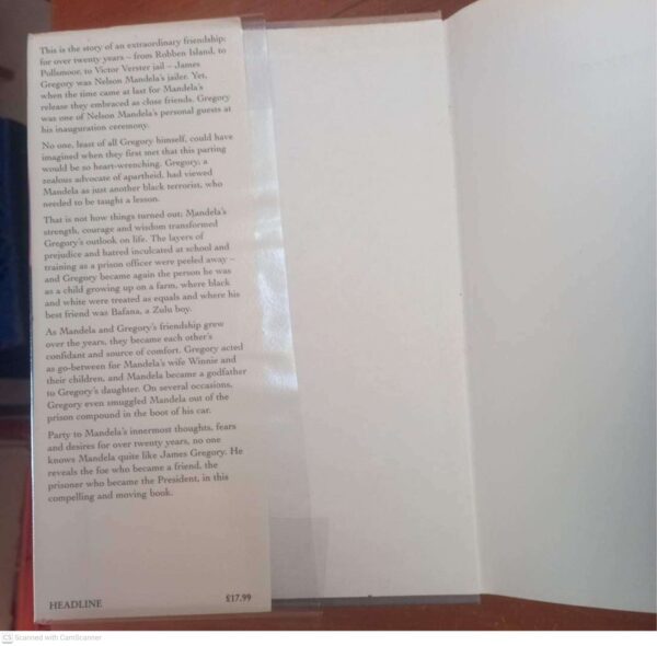 Goodbye Bafana3 Goodbye Bafana: Nelson Mandela, My Prisoner, My Friend — James Gregory secondhand book