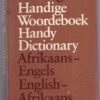 Handige Woordeboek: Afrikaans-Engels / Engels-Afrikaans — M. S. B. Kritzinger secondhand book