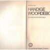 Handige Woordeboek: Afrikaans-Engels / Engels-Afrikaans — M. S. B. Kritzinger secondhand book