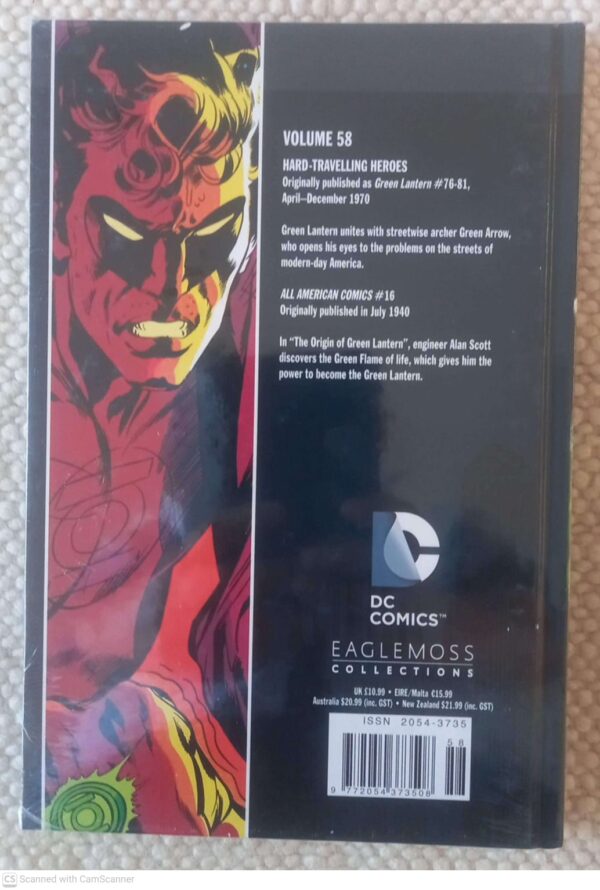 Green Lantern / Green Arrow: Hard-Travelling Heroes (DC Comics Graphic Novel Collection, Vol. 58) *SEALED* secondhand book