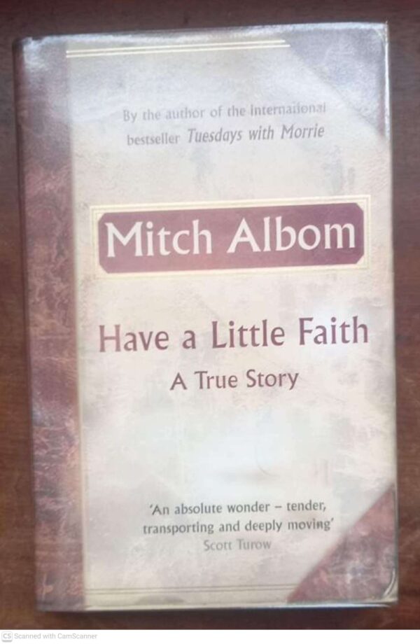 Have A Little Faith — Mitch Albom secondhand book