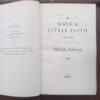 Have A Little Faith — Mitch Albom secondhand book