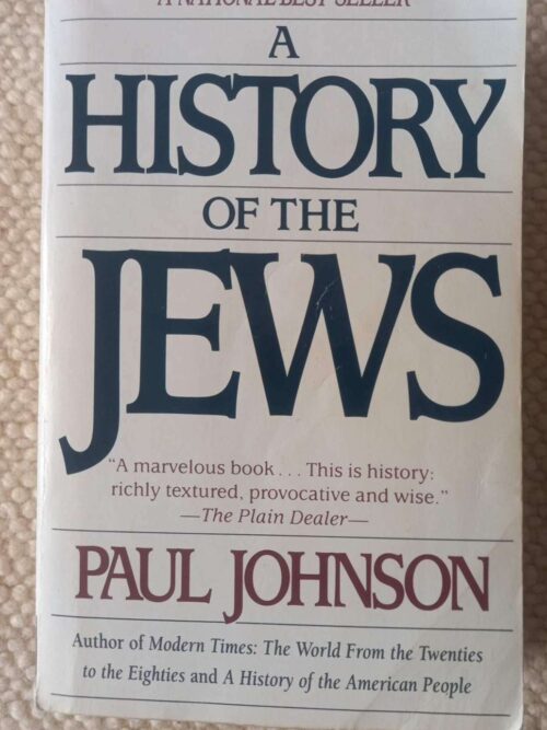 History of the Jews1 A History Of The Jews — Paul Johnson secondhand book