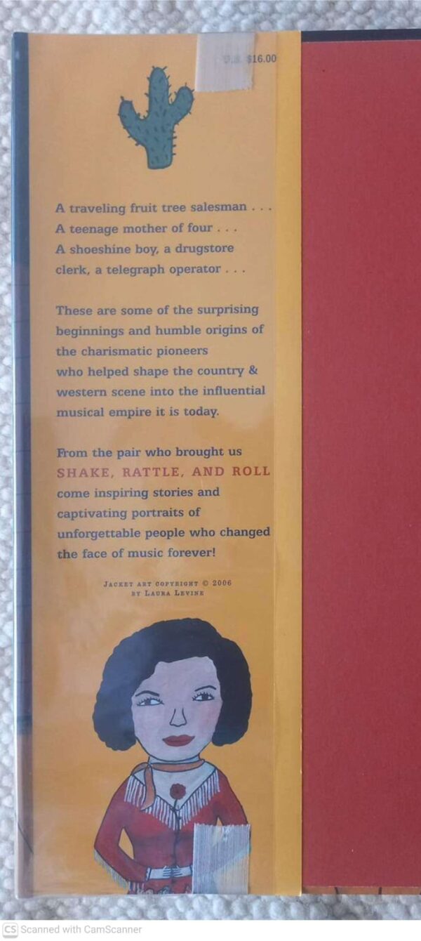 Honky-Tonk Heroes And Hillbilly Angels: The Pioneers Of Country — Holly George-Warren, Laura Levine (Illustrator) secondhand book