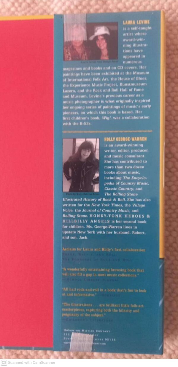 Honky-Tonk Heroes And Hillbilly Angels: The Pioneers Of Country — Holly George-Warren, Laura Levine (Illustrator) secondhand book