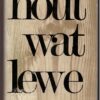 Hout Wat Lewe – Louis De Wohl secondhand book