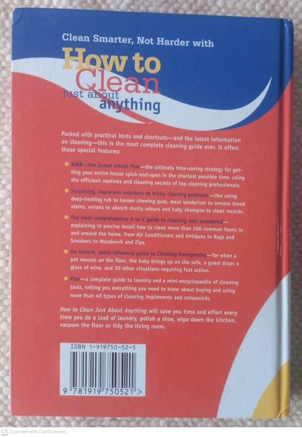 How to Clean Just About Anything2 How To Clean Just About Anything — John Bredenberg secondhand book