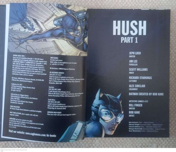 Hush3 Batman: Hush, Part 1 & 2 (DC Comics Graphic Novel Collection, Vol. 1 & 2) secondhand book