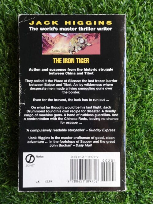 The Iron Tiger – Jack Higgins secondhand book