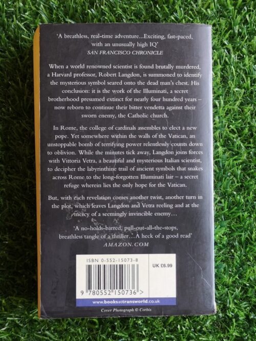 Angels And Demons – Dan Brown secondhand book