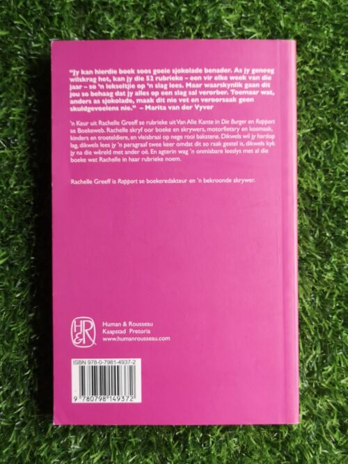 Alles behalwe die geheim van my whiskies – Rachelle Greeff secondhand book
