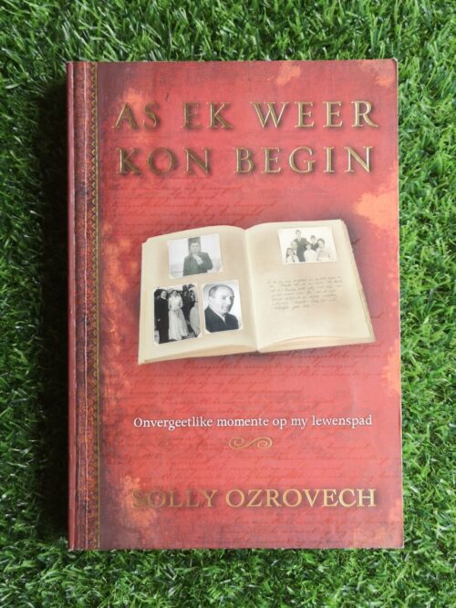 As Ek Weer Kon Begin – Solly Ozrovech secondhand book