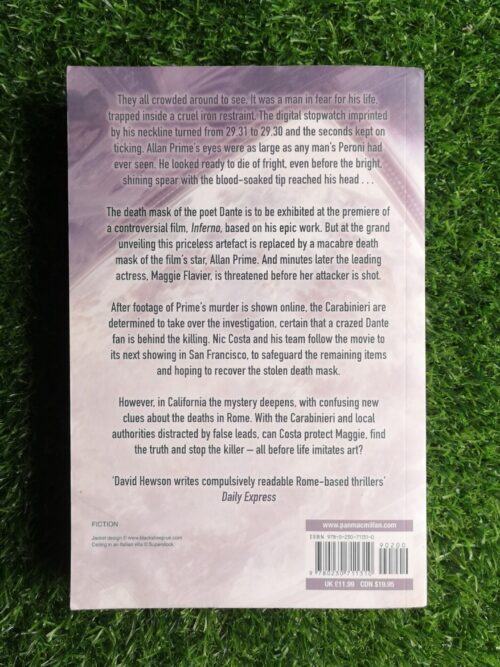 Dante’s Numbers – David Hewson secondhand book