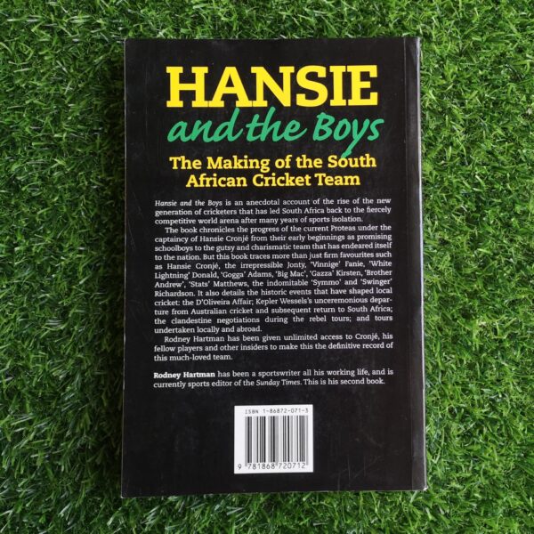 Hansie and the boys – Rodney Hartman secondhand book