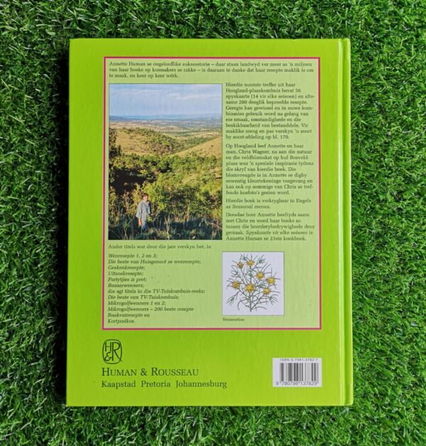 Spyskaarte vir elke seisoen – Annette Human secondhand book