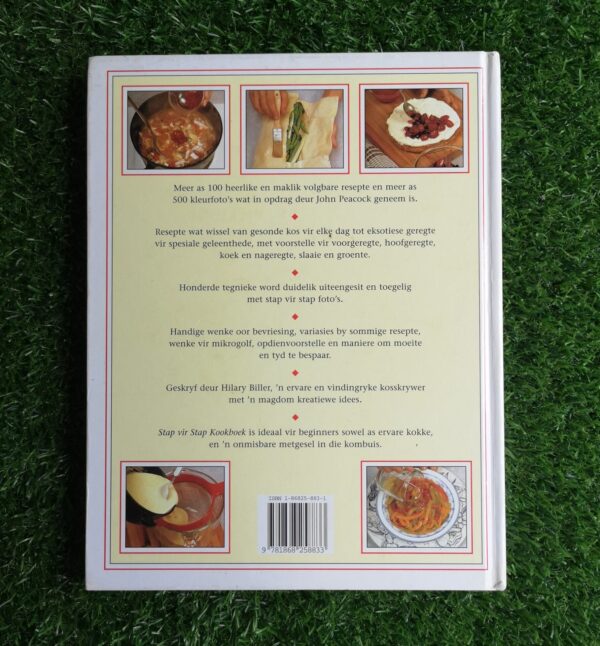 Stap vir Stap Kookboek – Hilary Biller en John Peacock secondhand book