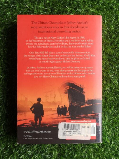 Only Time Will Tell – Jeffrey Archer secondhand book