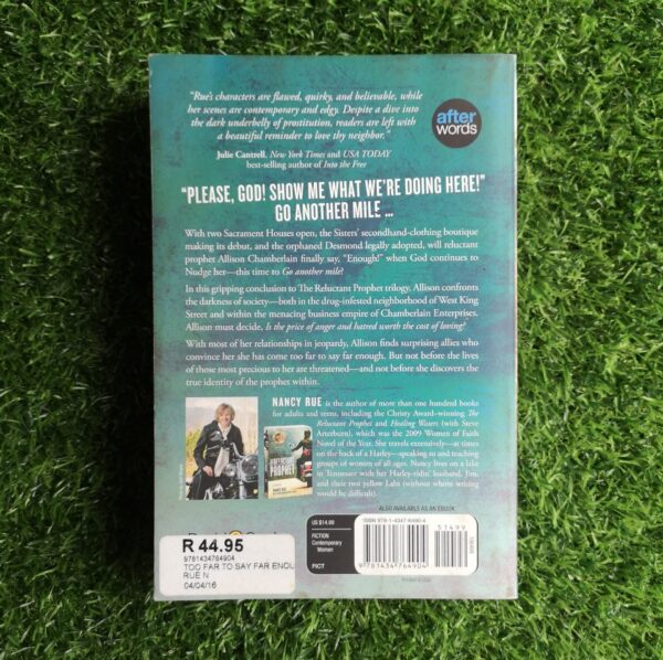 Too far to say far enough – Nancy Rue secondhand book