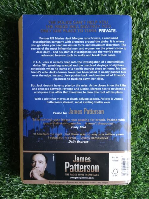 Private – James Patterson and Maxine Paetro secondhand book